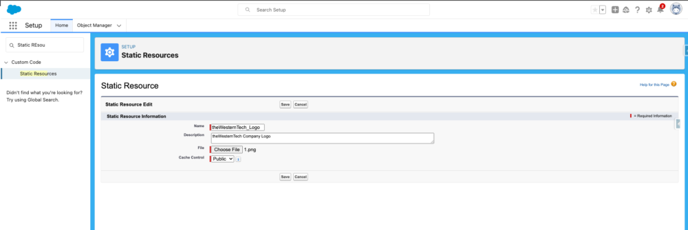 Display Static Resource into Salesforce Flow - Static Resource